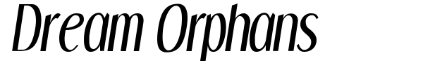 Dream Orphans font preview